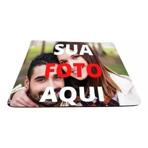 Tapete Para Mouse Personalizado Com Foto Casal Presente Pad