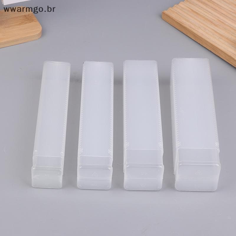 WWARM 5 Pcs Quadrado Broca Caixas De Armazenamento Conjunto De Caixa De Embalagem De Cortador De Fresa Telescópica