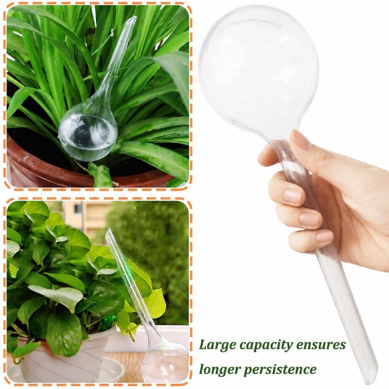 5/10 Pçs Lâmpadas De Rega De Plantas Globos Automática Bolas De Plástico Dispositivo De Água De Jardim Para Promoção