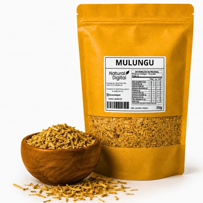 Moringa em folhas chá 500 gramas