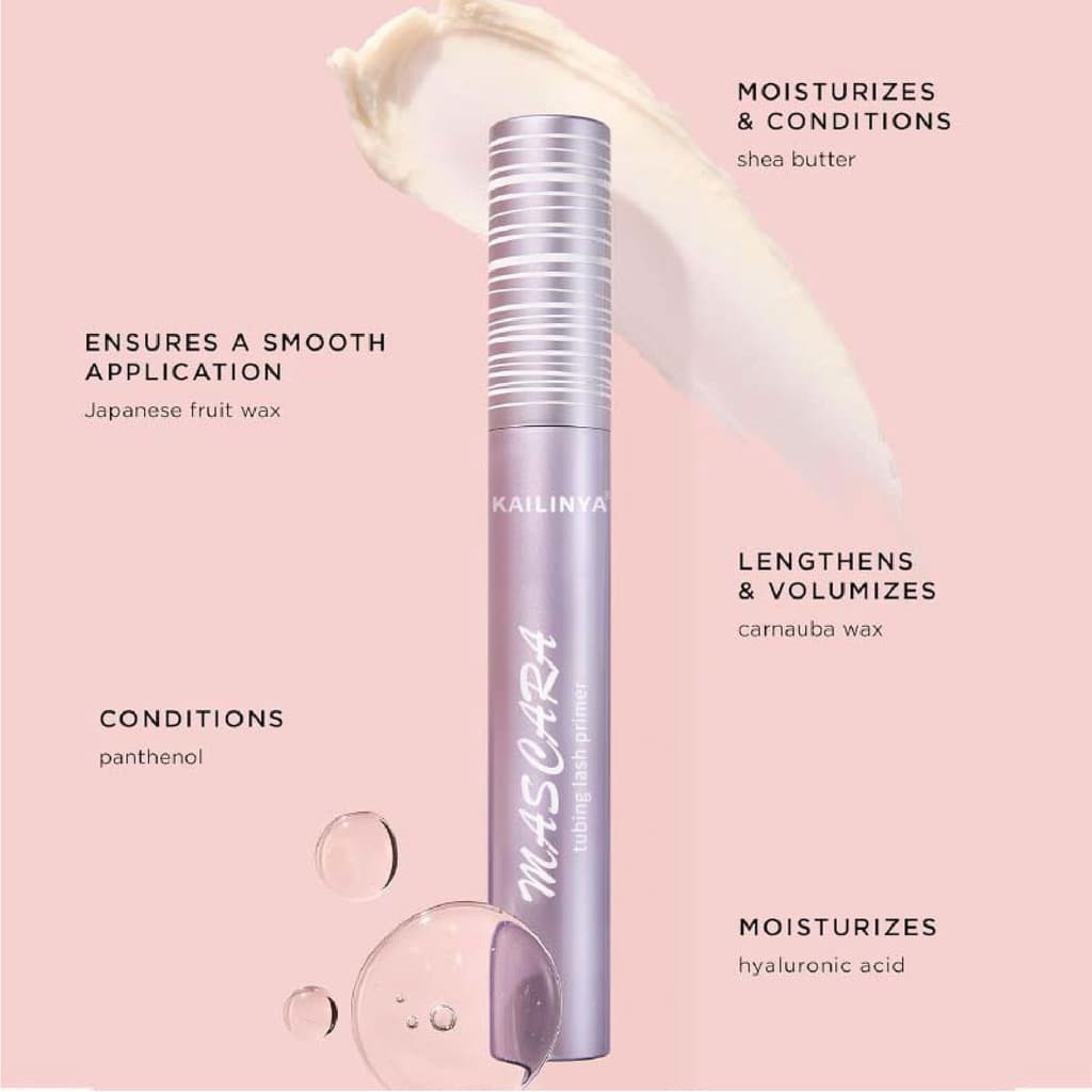 Produto de beleza internacional KILINYA Primer para Cílios Curvadores e Alongadores, à prova de borrões, de longa duraçã