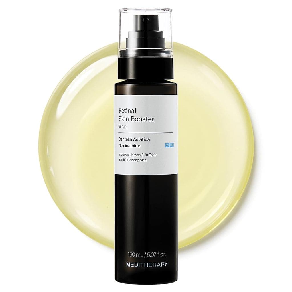MEDITHERAPY Retinal Skin Booster Serum 5,07 fl oz |   Retinaldeído, Niacinamida, Cica |   Sérum Hidratante Coreano para