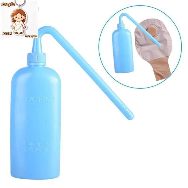 Adegree : 300ml Saco De Limpeza De Higiene Feminina Colostomia Plástico Para Lavar Garrafa Ostomia