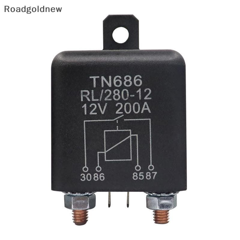 RGN Relé De Partida De Alta Corrente 200A 100A 12V/24V Potência Automotiva Pesada Carro NW