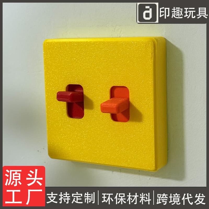 Painel de decoração de interruptor com 86 impressão 3d, capa criativa de interruptor de dopamina fofa para decoração de