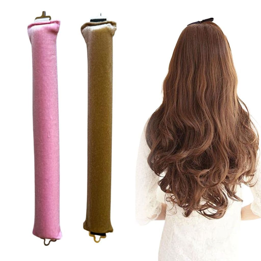 Rolo Modelador de Cabelo Veludo JFB26M17 Sem Calor Cachos e Ondas Overnight