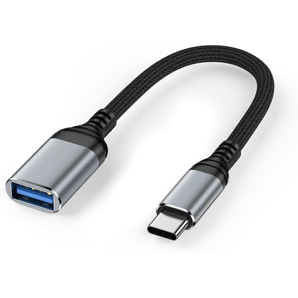 Adaptador USB C para USB 3.0, Adaptador de Cabo OTG Tipo C Macho para USB A Fêmea para iPhone Air/iPhone 17 Pro Max/16e/