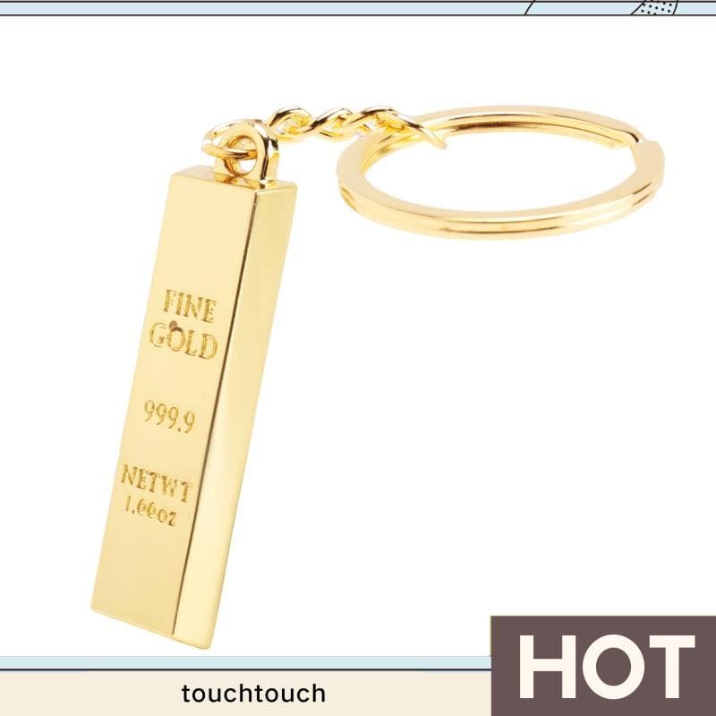 Chaveiro Com Pingente De Barra Em Miniatura Falso 9999 touchtouch1 . br