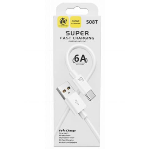 Cabo USB Tipo C 6A Alta Durabilidade