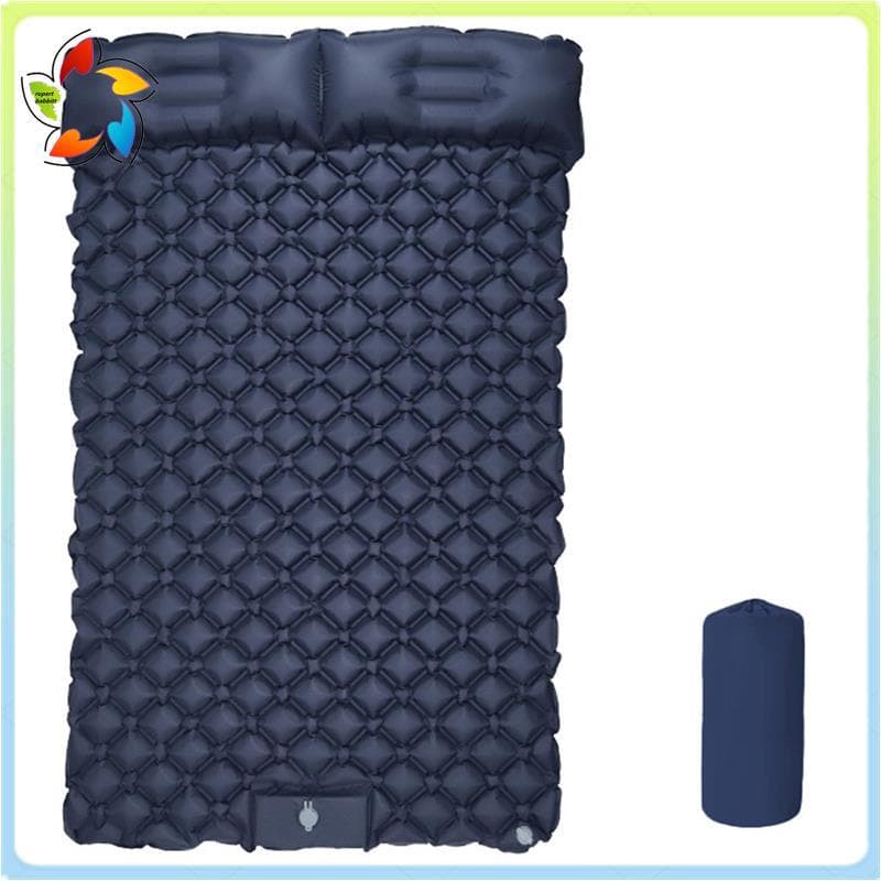 Colchão De Ar Ultraleve Extra Largo , Almofada De Dormir Inflável Dupla Para Acampamento Caminhadas Ao Livre , Viagens D