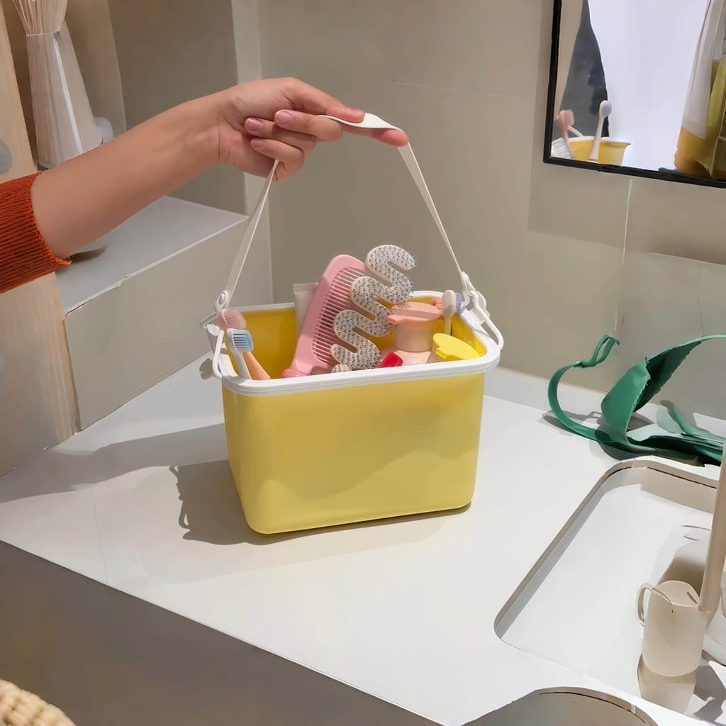 🔥 Necessaire de Viagem Impermeável 🔥 Bolsa Necessaire Feminina Portátil Necessaire de Maquiagem em Silicone VENDA QUEN