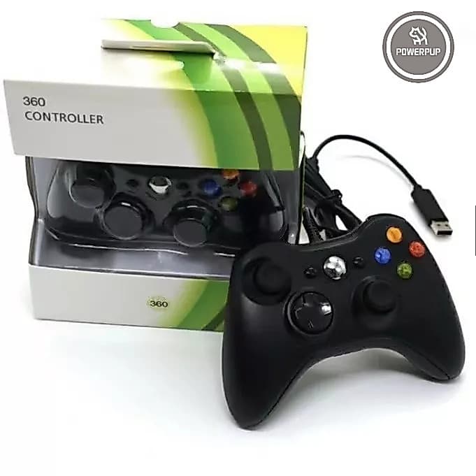 Controle De Xbox 360 Com Fio Para Video Game 1,9 metro