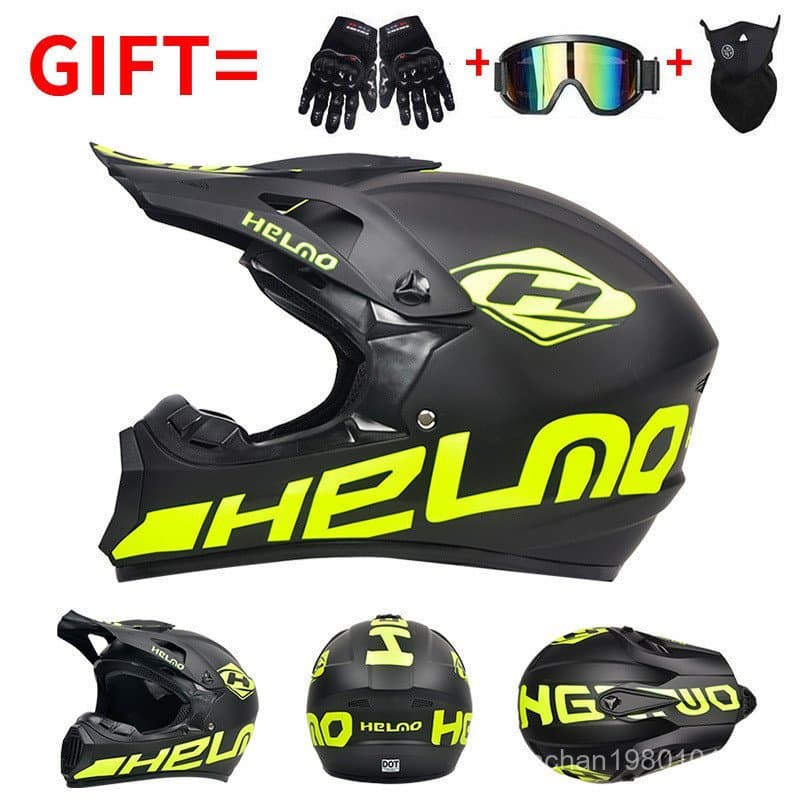 Capacete off-road exclusivo para motocicletas, certificado pela DOT, para uso transfronteiriço, capacete de segurança in