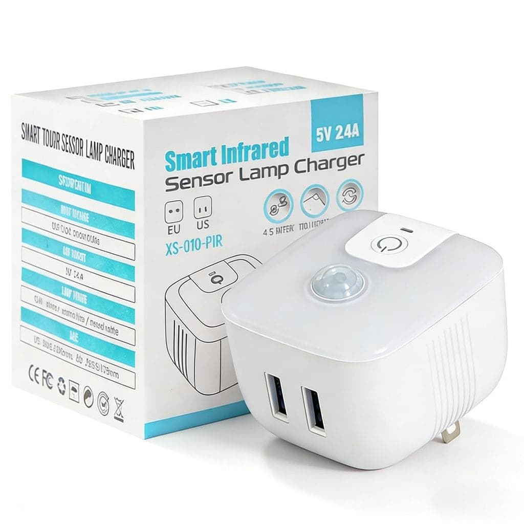 Interruptor com Sensor de Movimento, Interruptor de Controle de Luz com Sensor de Tomada, com Modo de Detecção de Corpo