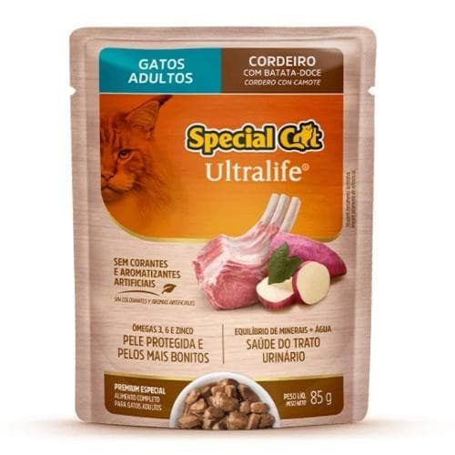 Special Cat Sache 85Gr Adulto Cordeiro