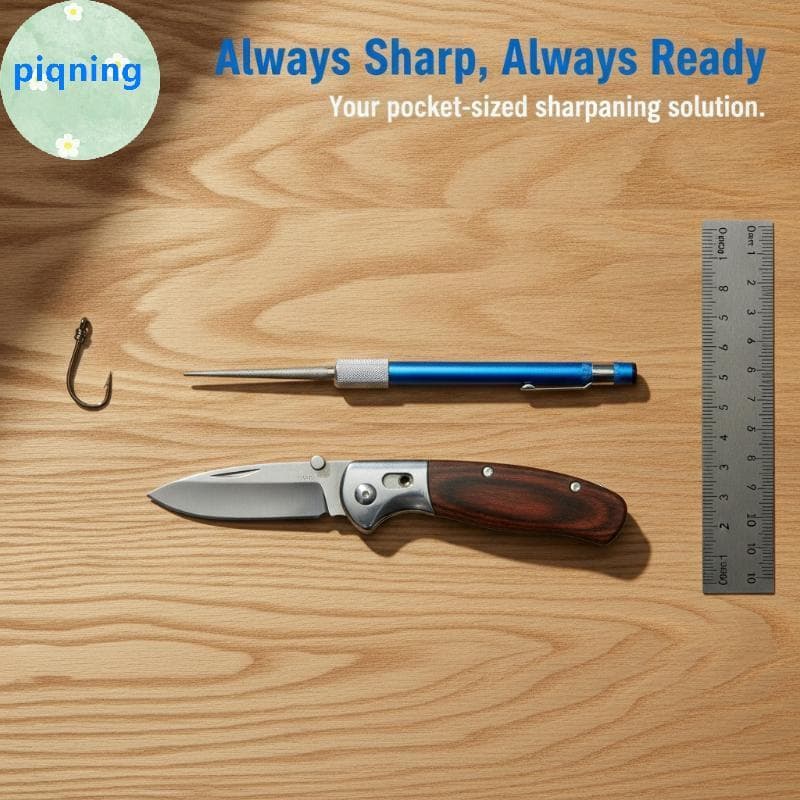 Piqning Caneta Em Forma De Apontador De Diamante Design Ergonômico Ferramenta De Afiação Portátil De Alta Eficiência Par