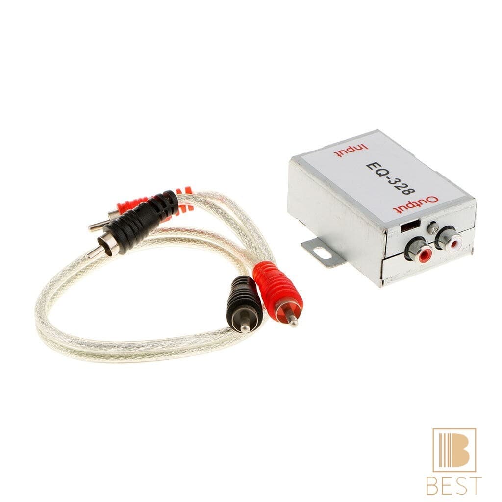 Filtro De Ruído De Áudio Para Carro-Supressores De Amplificador EQ-328 Rev Do Motor De Assobio