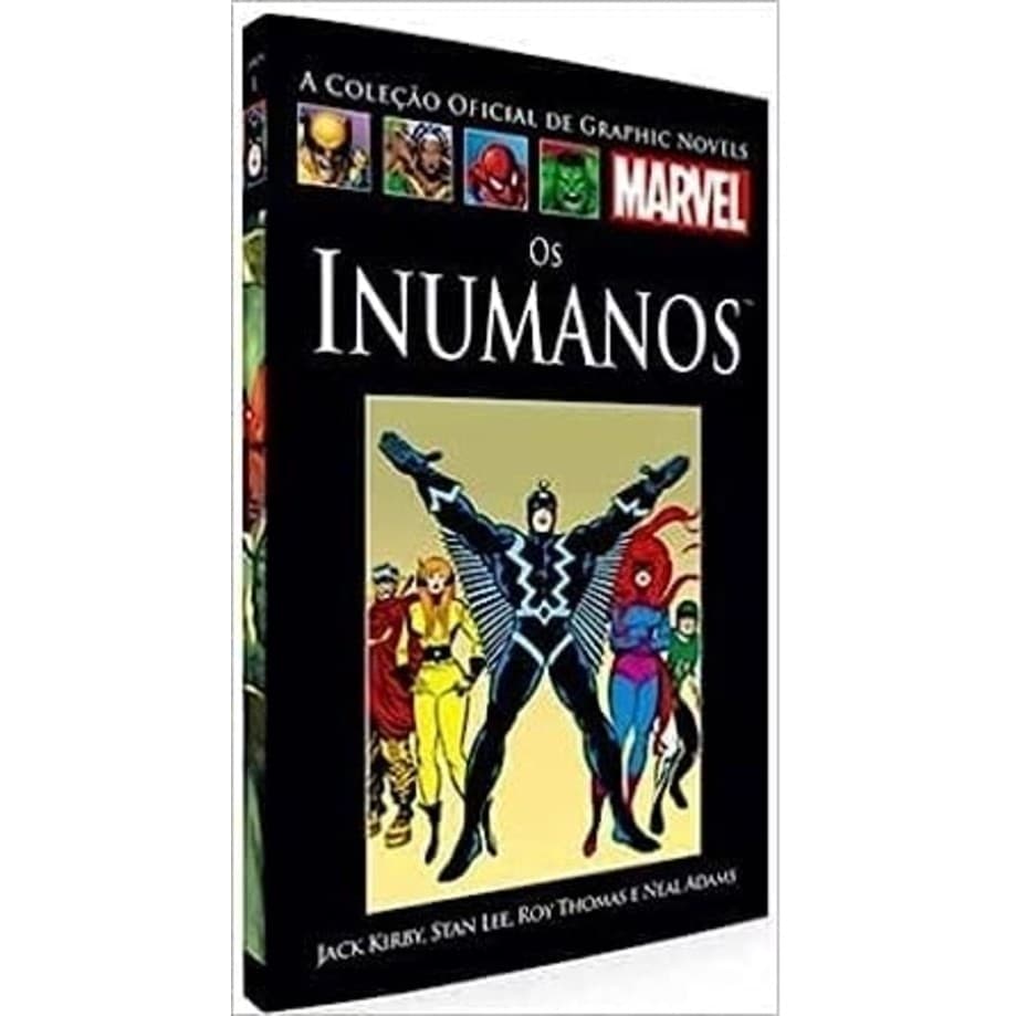 Os Inumanos- X- A Coleção Oficial de Graphic Novels autor Jack Kirby