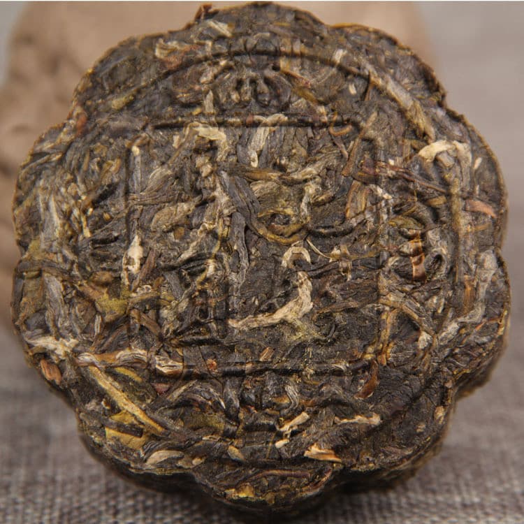 Mid-Autumn Festival cerimônia de chá chá envelhecido Pu'er Mooncake chá presente chá cru flor boa lua único pacote