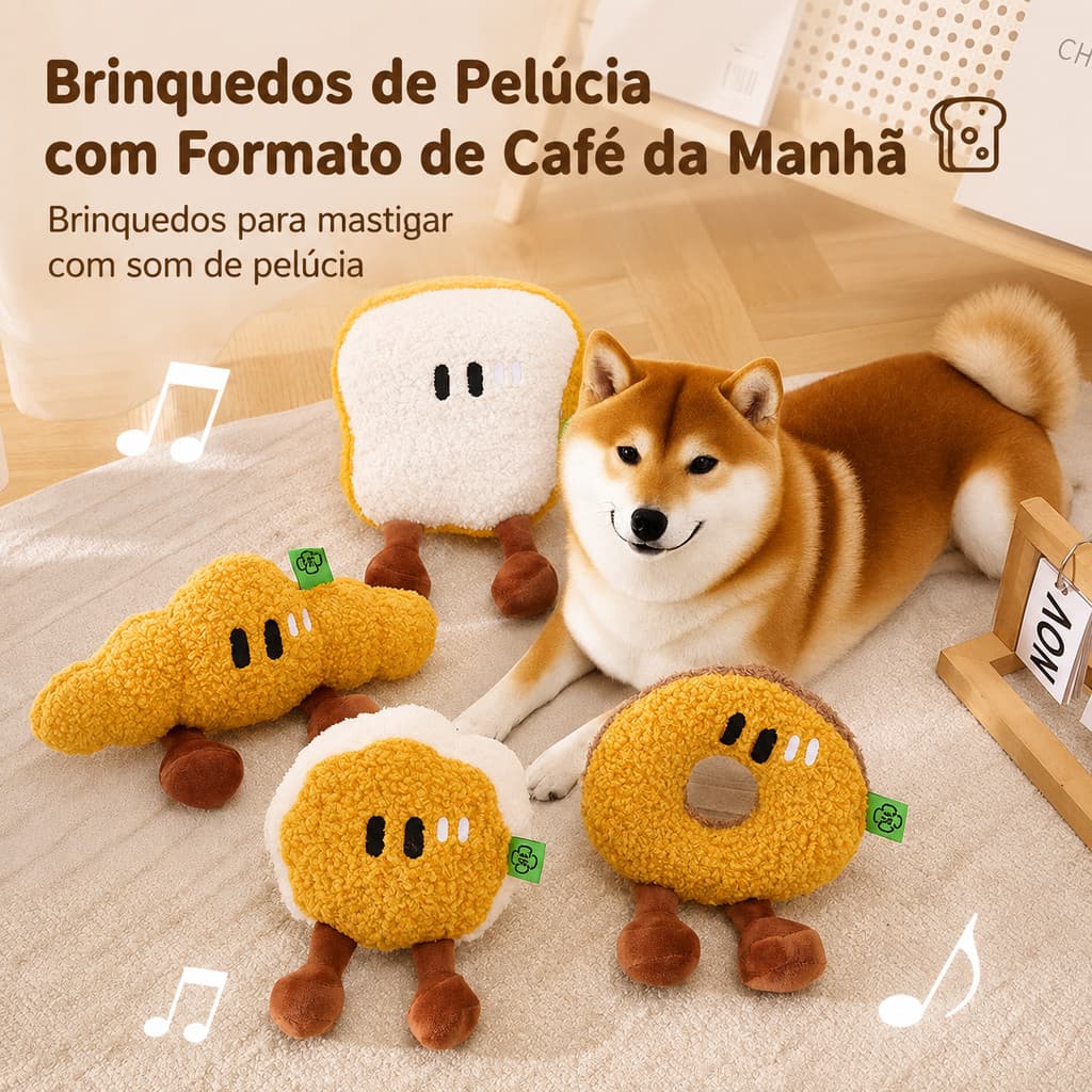 Brinquedo Gato Pelucia com Catnip Mordedor Som e Barulho Alivia Ansiedade