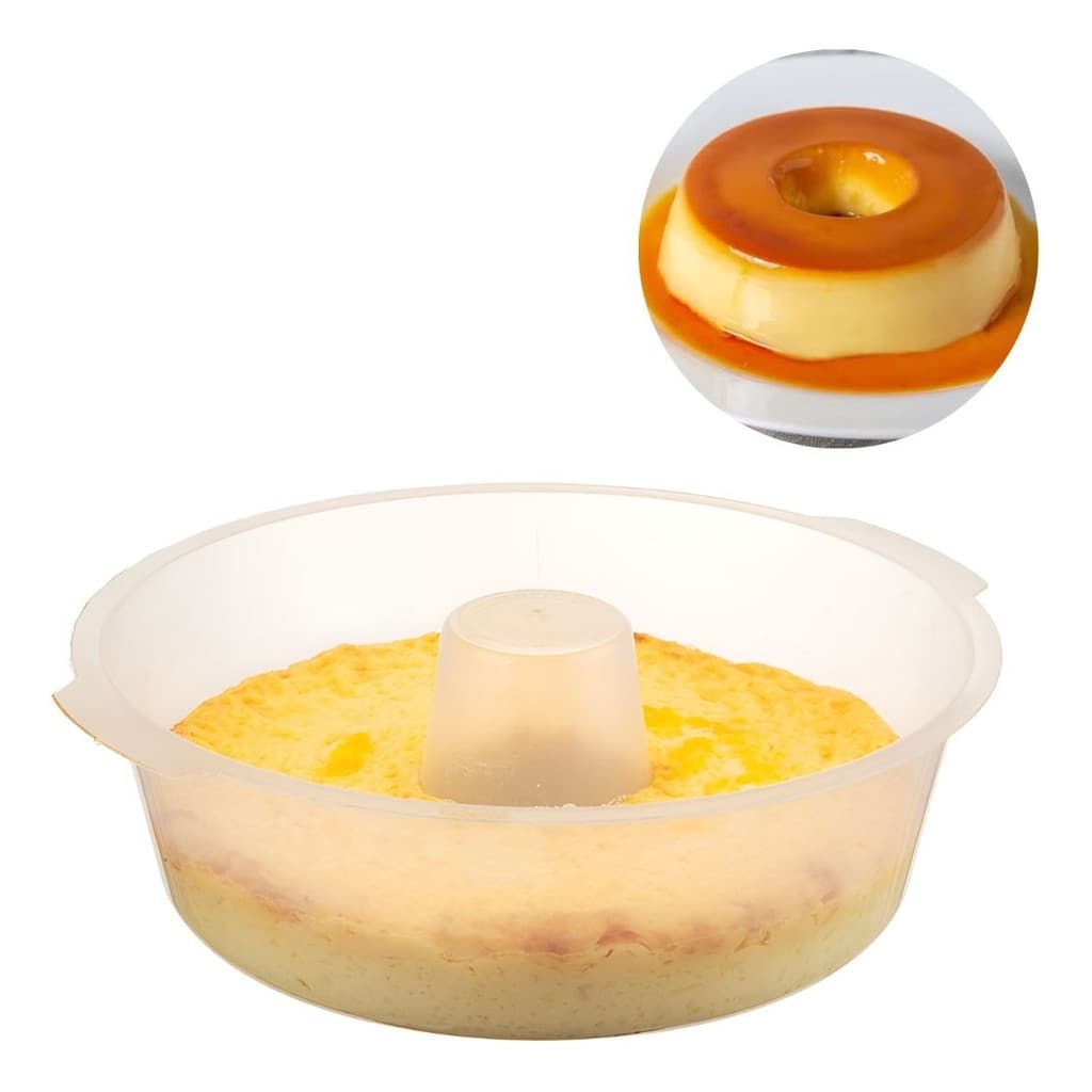 Forma Para Pudim Microondas Sobremesa Bpa Free