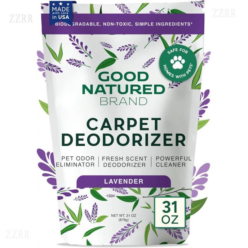 MarcaGoodNatured | Pó Desodorizante e Aromatizante para Carro | Eliminador de Odor de 31oz para Odor Forte e Urina | Aro