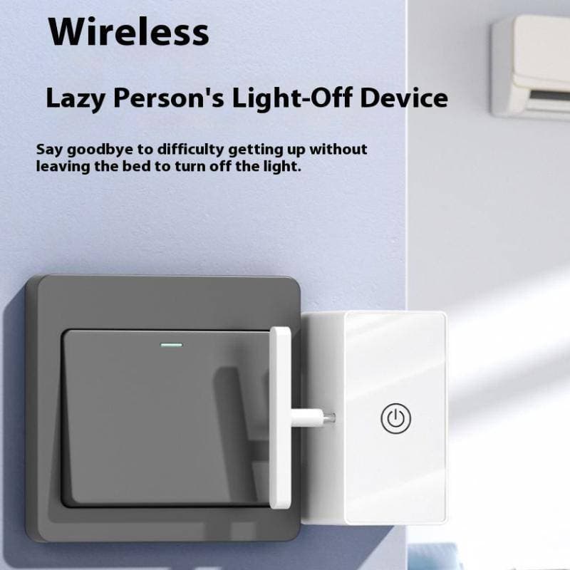 [kaan] Ferramenta De Interruptor De Luz De Controle Sem Fio Empurrador De Botão Automático Inteligente USB Recarregável