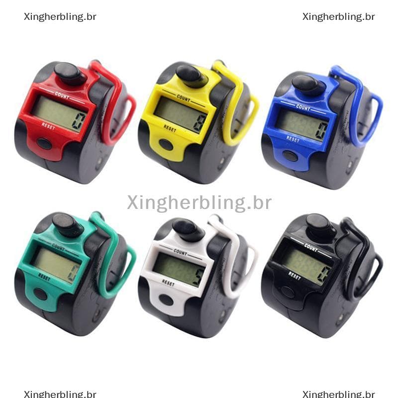 XBBR 5 Dígitos LCD Tally Counter Clicker Portátil Para Contagem Esportiva Quente