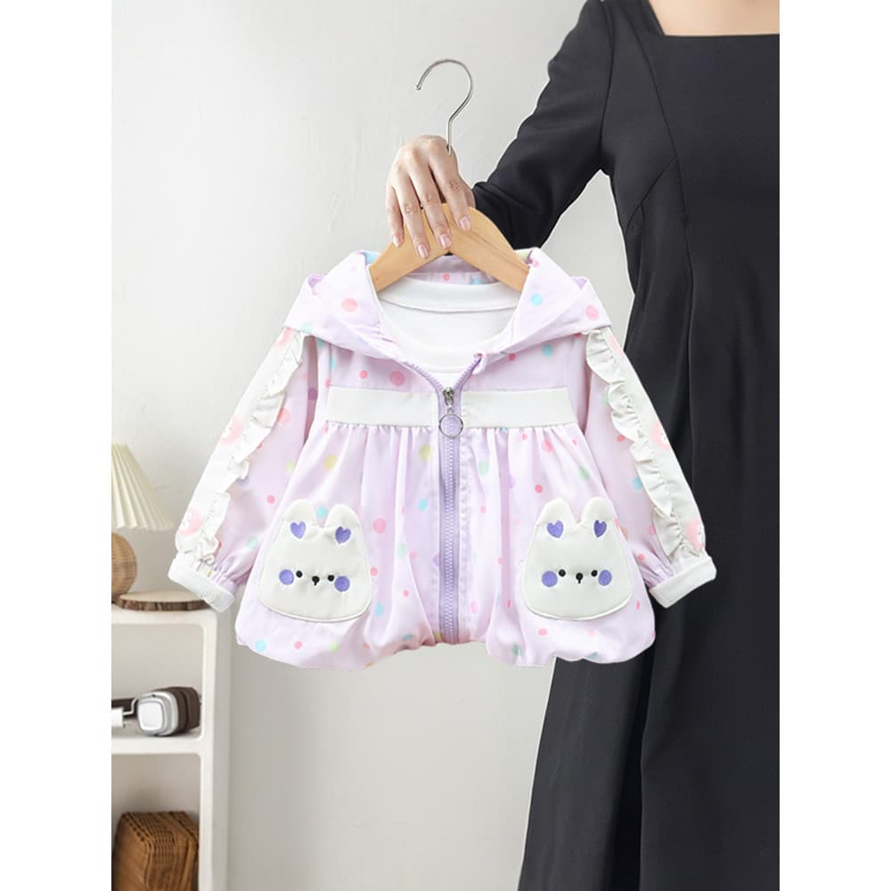 Meninas jaqueta 2026 novo estilo Popular deste ano venda quente crianças início do outono moda roupas do bebê outono rou