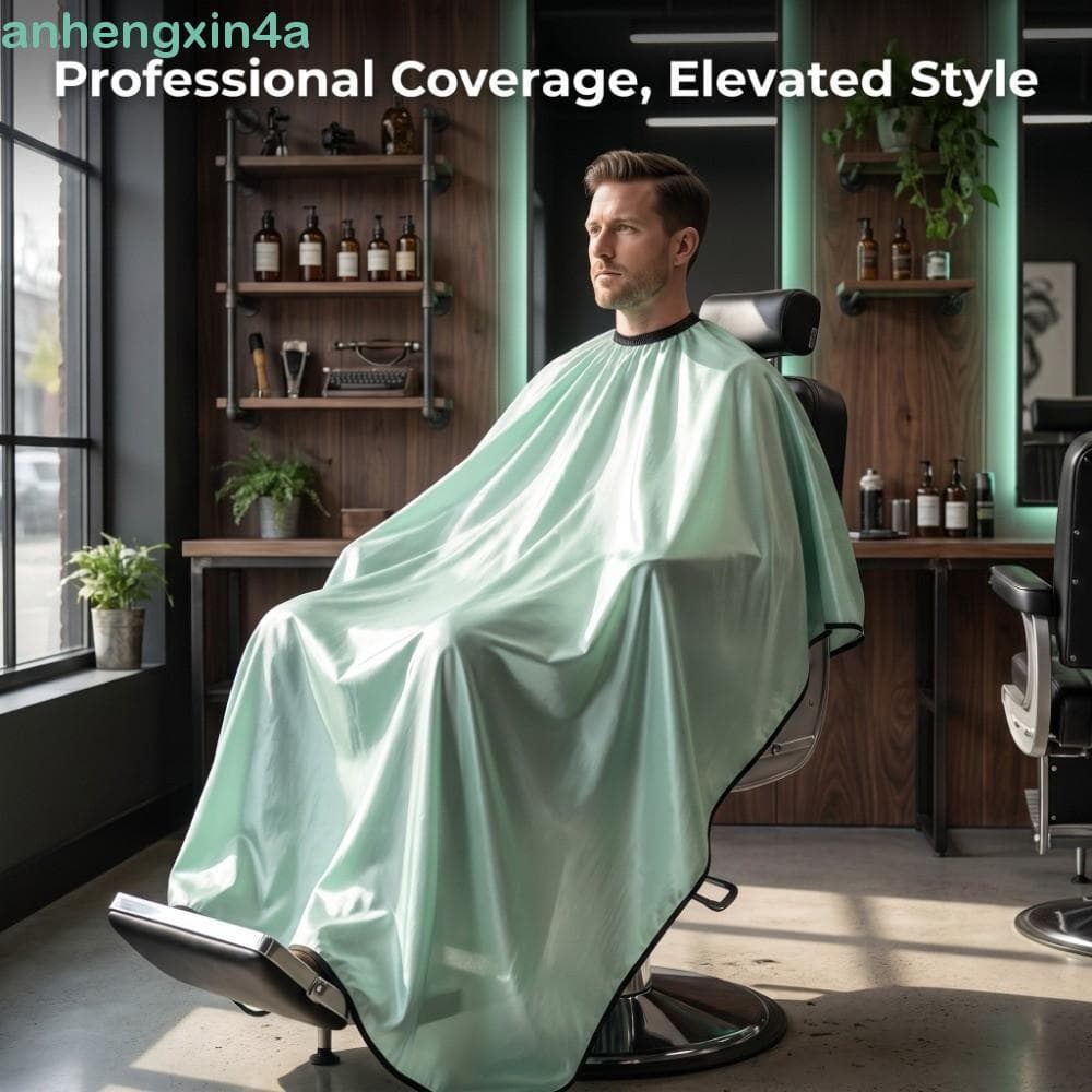 Avental De Cabeleireiro À Prova D'água ANHENGXIN , Capa Elástica Extra Grande Para Corte De Cabelo , Antiestático