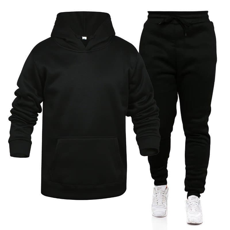 Comércio exterior transfronteiriço outono inverno masculino plus Size pulôver de manga comprida com capuz moda Casual co