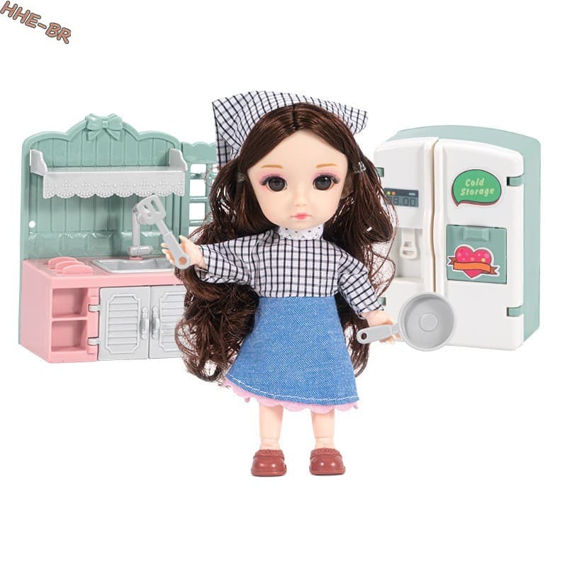 Brinquedo De Casa De Boneca Princesa Para Meninas De 2 A 6 Anos-Presente De Aniversário De Casinha De Brincar