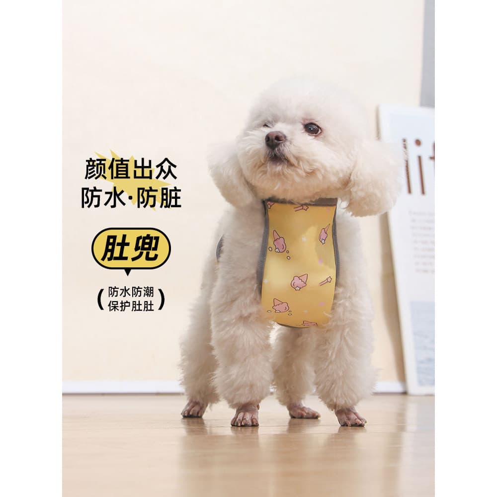 Pet barriga proteger roupas cão impermeável capa de chuva primavera outono quente Corgi especial anti-sujo verão anti-fr
