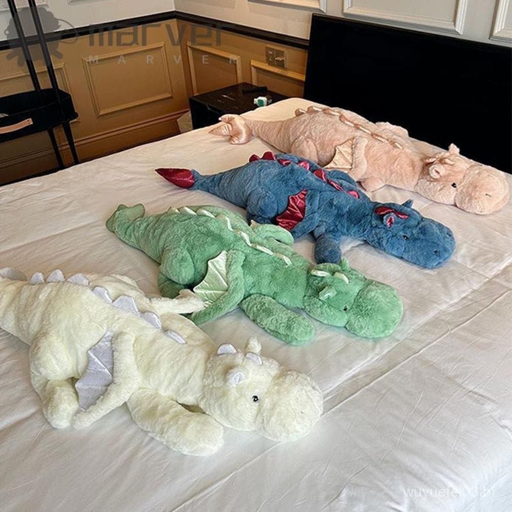 Boneca De Dragão Voador MARVER , Travesseiro De Dormir Pelúcia De 70/110 Cm , Com Asas Voadoras , Brinquedos De Dinossau