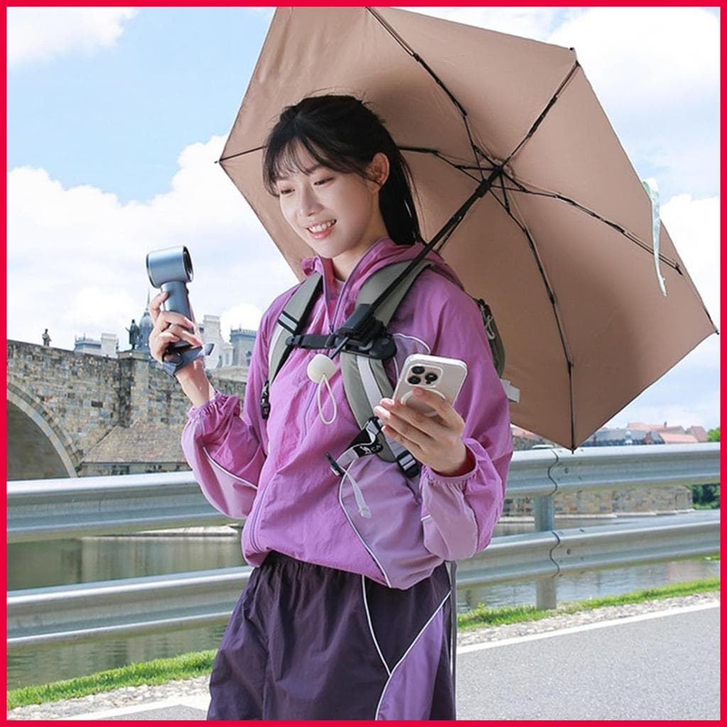 Suporte De Guarda-Chuva Mãos Livres Ângulo Ajustável Sol Montagem Wearable De Para Mulheres Homens Caminhantes wonabr