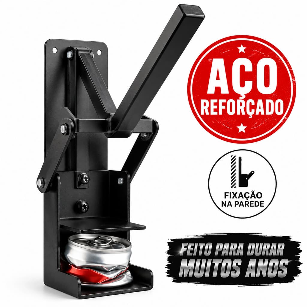 AMASSADOR DE LATAS REFORÇADO