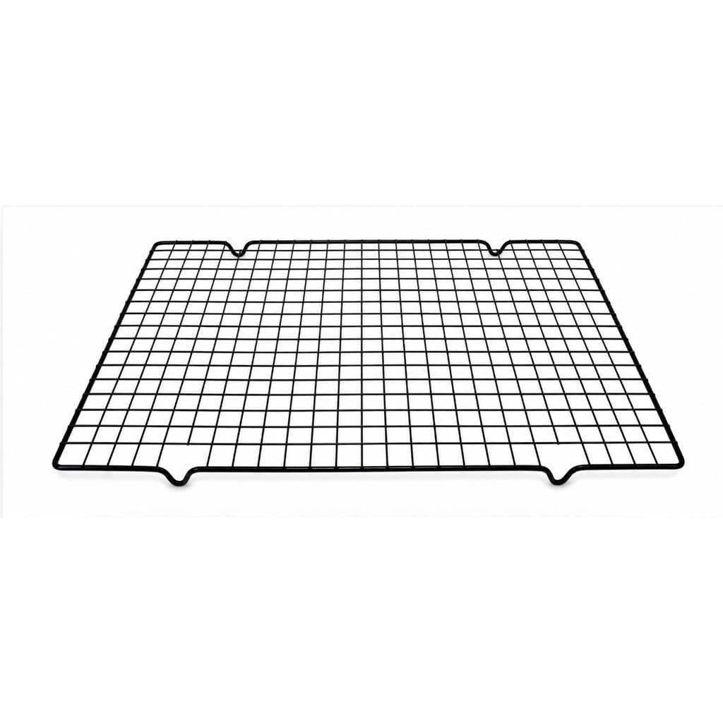 Grade de Bolo 40x25cm em Aço Inoxidável para Resfriar Bolos Biscoitos Doces e Alimentos Antiaderente