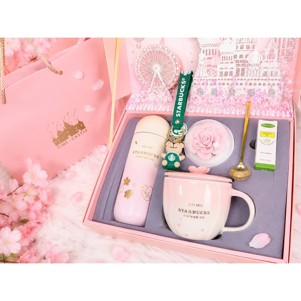 Caneca Starbucks Divisão de alta qualidade Conjunto de presente de negócios que acompanha caixa de presente dar amigos n