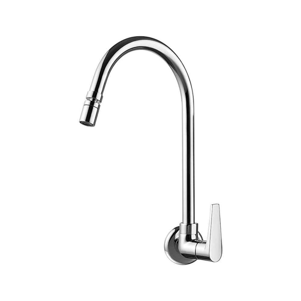 Torneira para Cozinha de Parede Lorenzetti Loren Joy 1168 C32 com Bica Móvel para Pia Residencial
