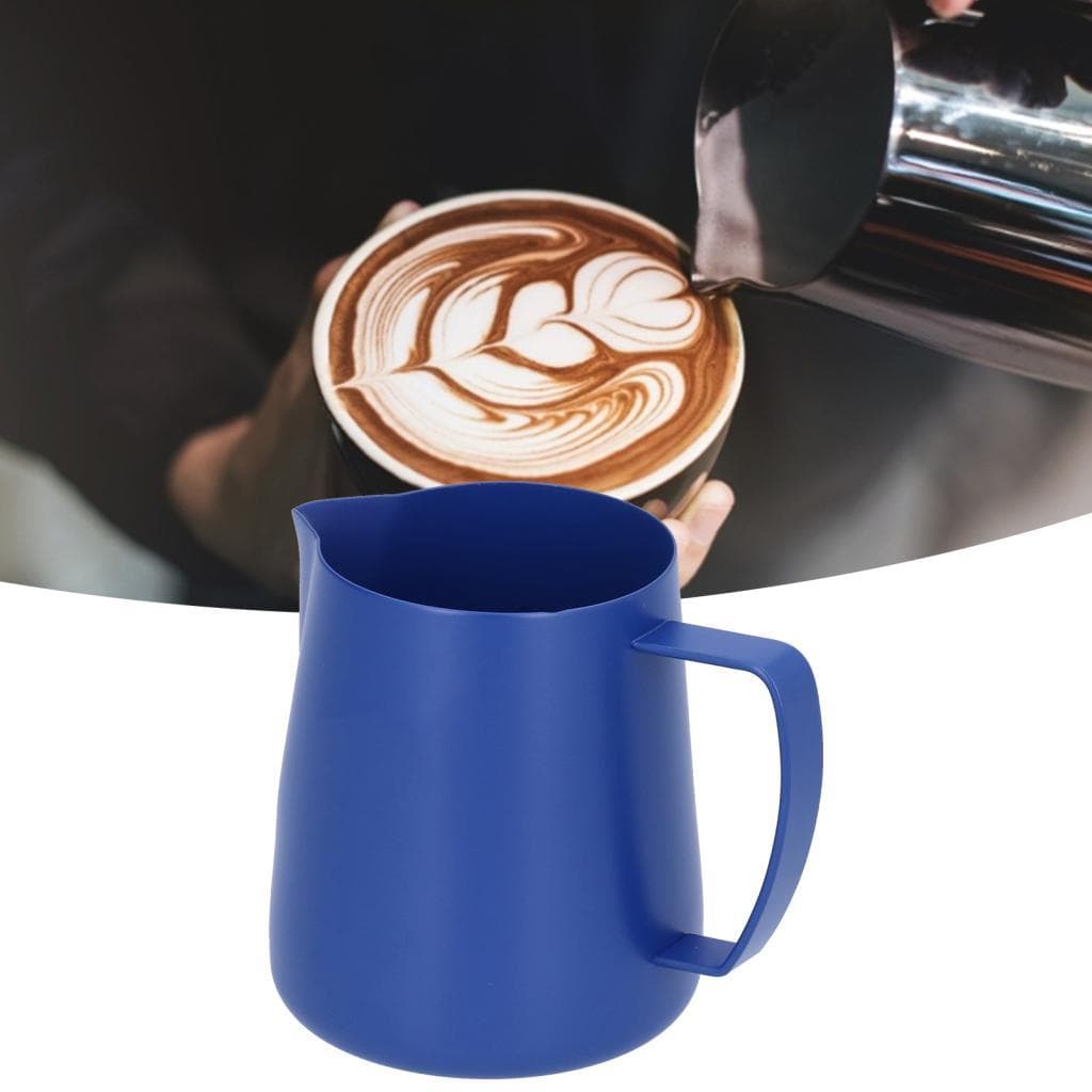 Jarra De Café Em Aço Inoxidável , Copo Para Espuma De Leite Com Bico Sem Gotejamento Latte Art 400ml , Jarro De Cozinha