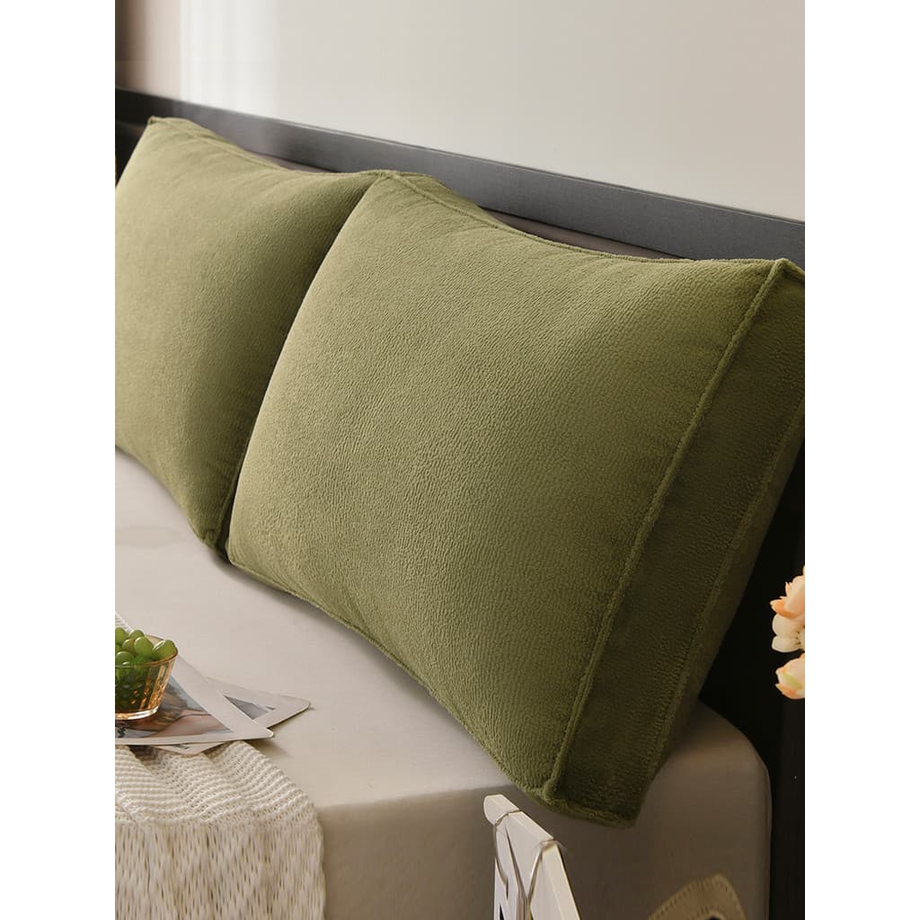 Estilo japonês Muji cabeceira saco macio encosto removível lavável Tatami cabeceira travesseiro sofá combinação almofada