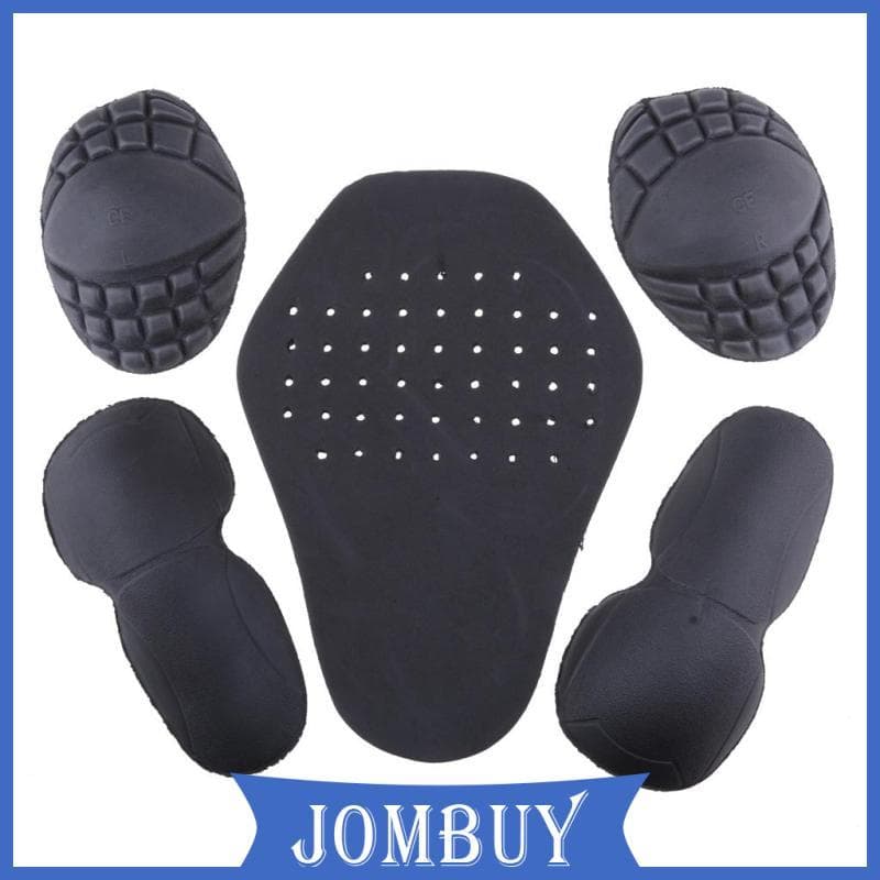 [Jombuy] Conjunto De 5 Protetores De Motocicleta Para Ombro , Cotovelo , Joelho E 5 Unidades 17 X 13 Cm