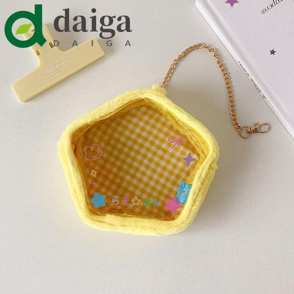 Bolsa de Exibição para Bonecas DAIGA, Armazenamento com Pingente à Prova de Poeira, Chaveiro Estrela 3N2G