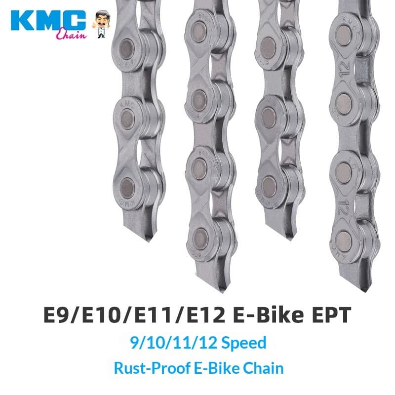 EBike EP T Taiwan KM Corrente de bicicleta elétrica EPT antiferrugem 9 velocidades 10 velocidades 11 velocidades 12 muda