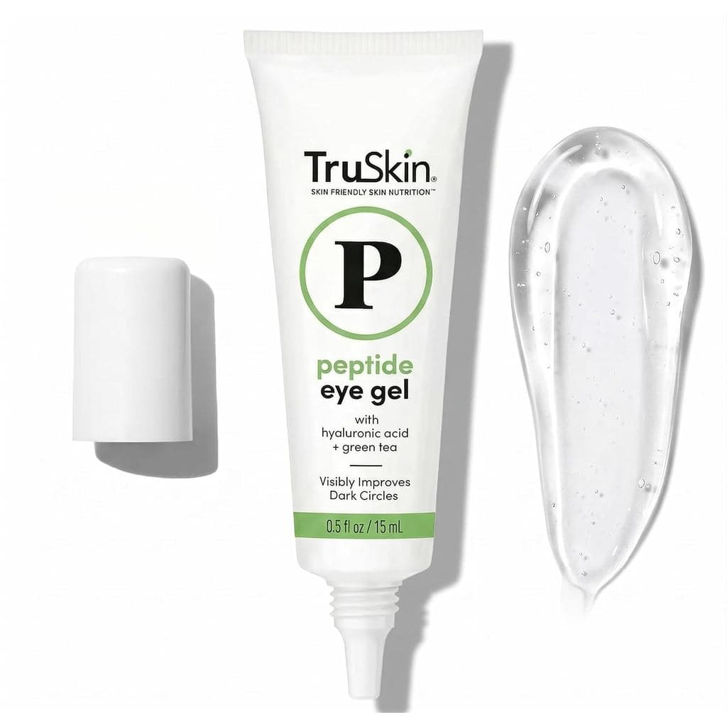 Gel Creme para Olhos com Peptídeos TruSkin para Olheiras, 0,5 fl oz