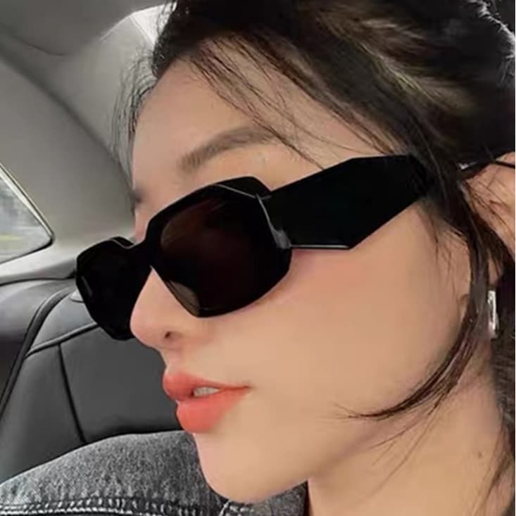 óculos de sol quadrado feminino óculos feminino de sol oculos de sol óculos de sol feminino com proteção uv Versão corea