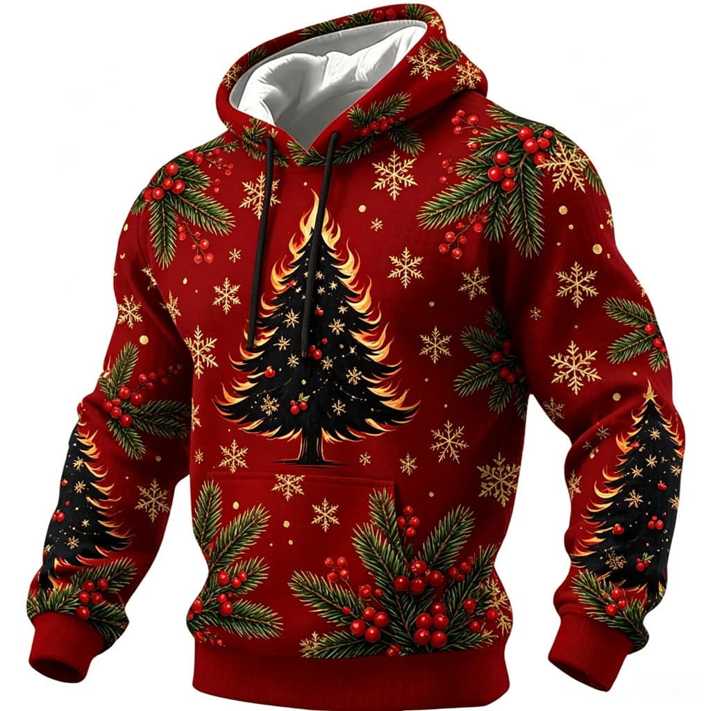 2026 novo estilo 3D impressão Digital com capuz bolso pulôver moletom com capuz moletom masculino roupas masculinas