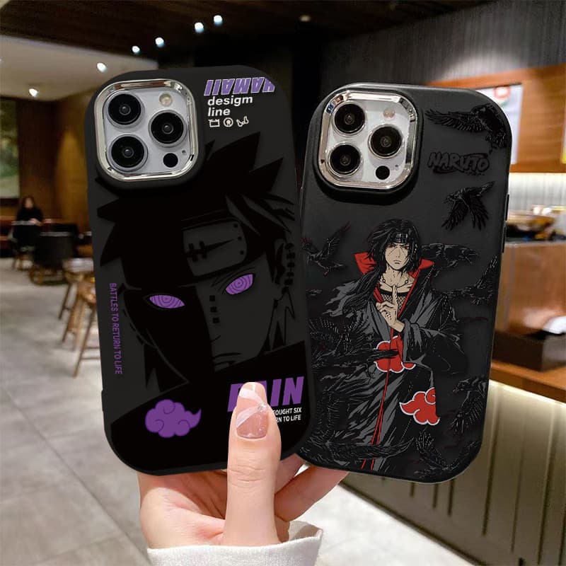 Capinha Capa silicone Anti-impacto Fosco Naruto para Moto E22 40 NRO G84 G22 G24 G60 G52 G53 G54 G42 E7 case
