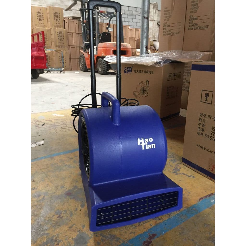 Haotian HT-900 Secador de cabelo de três velocidades, alta potência, três velocidades, haste, carpete, piso, secador de
