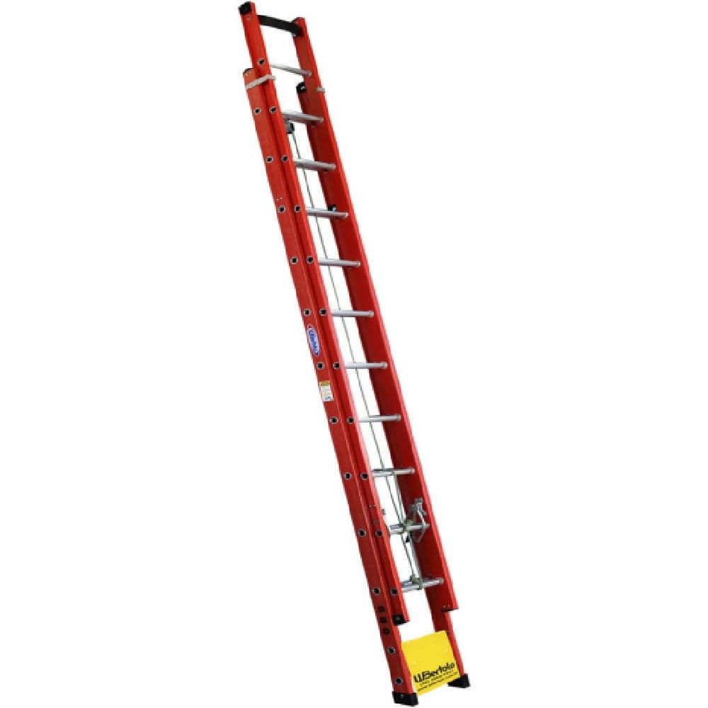 Escada Extensível Fibra 4,20x7,20m 23 Degraus Alumínio Tipo D - EAFV23 - WBERTOLO